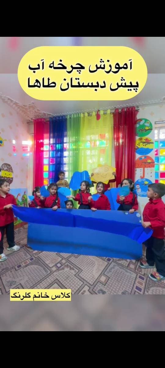 چرخه آب(پیش دبستان)