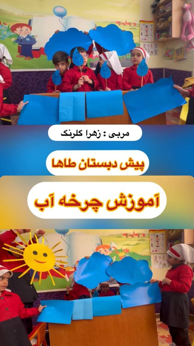 آموزش چرخه آب